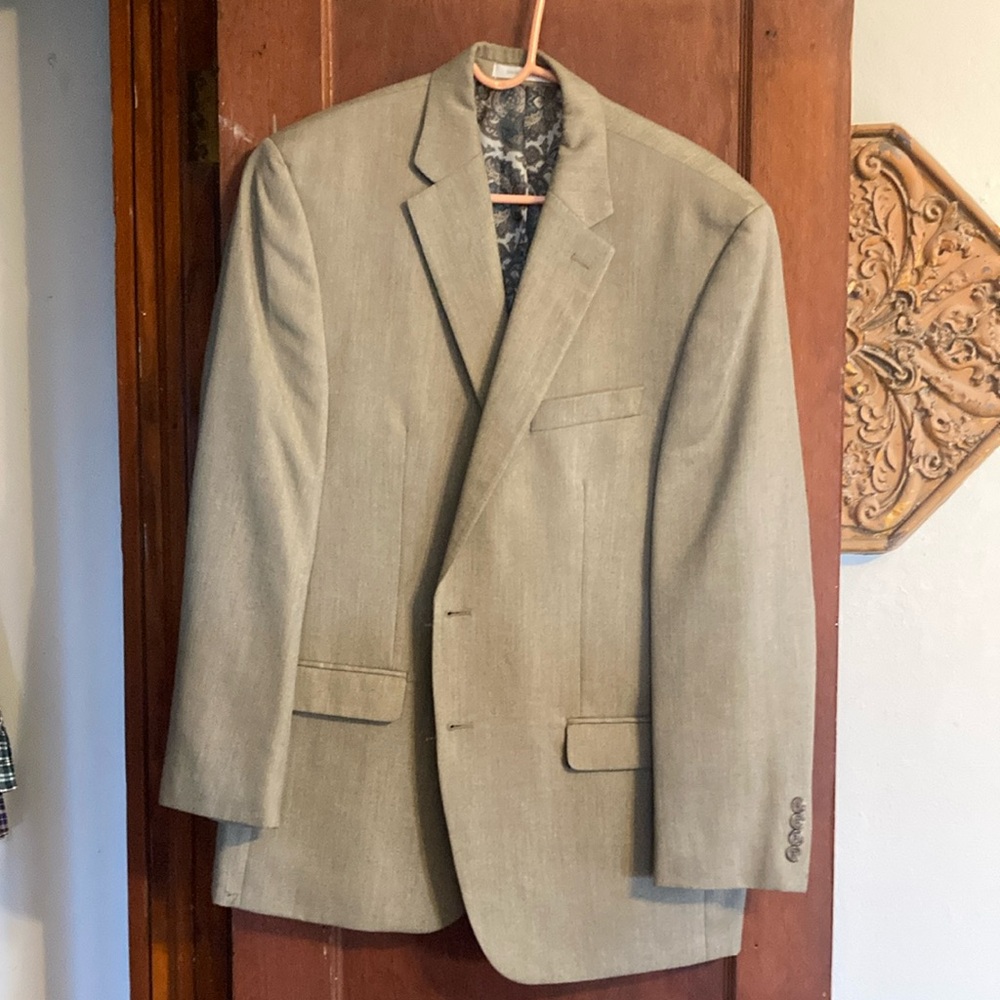 CHAPS Classic Tan/brown Men's Blazer 42 R